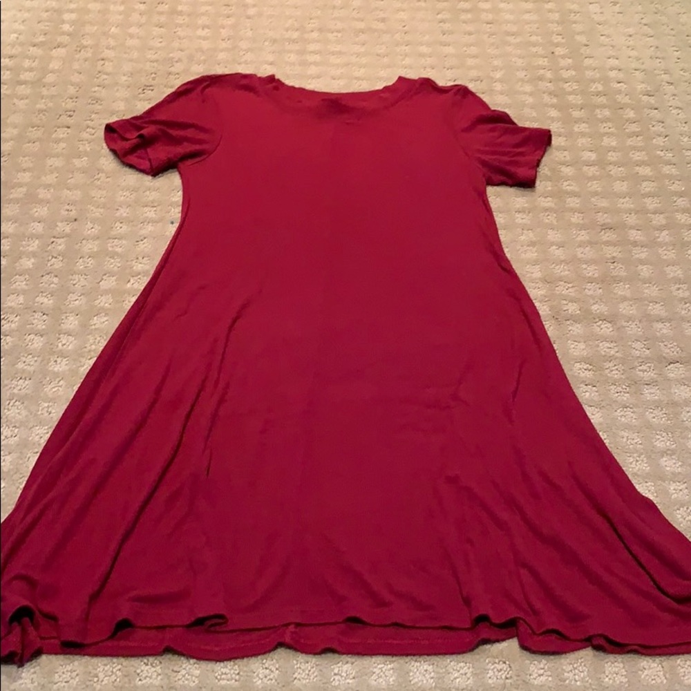 Holiday T-shirt dress